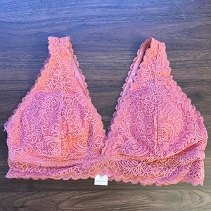 Maurice’s pink floral bralette
